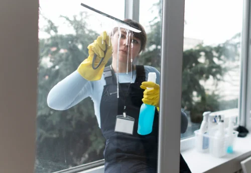 Nettoyage de vitres intérieures et extérieures à Riaillé